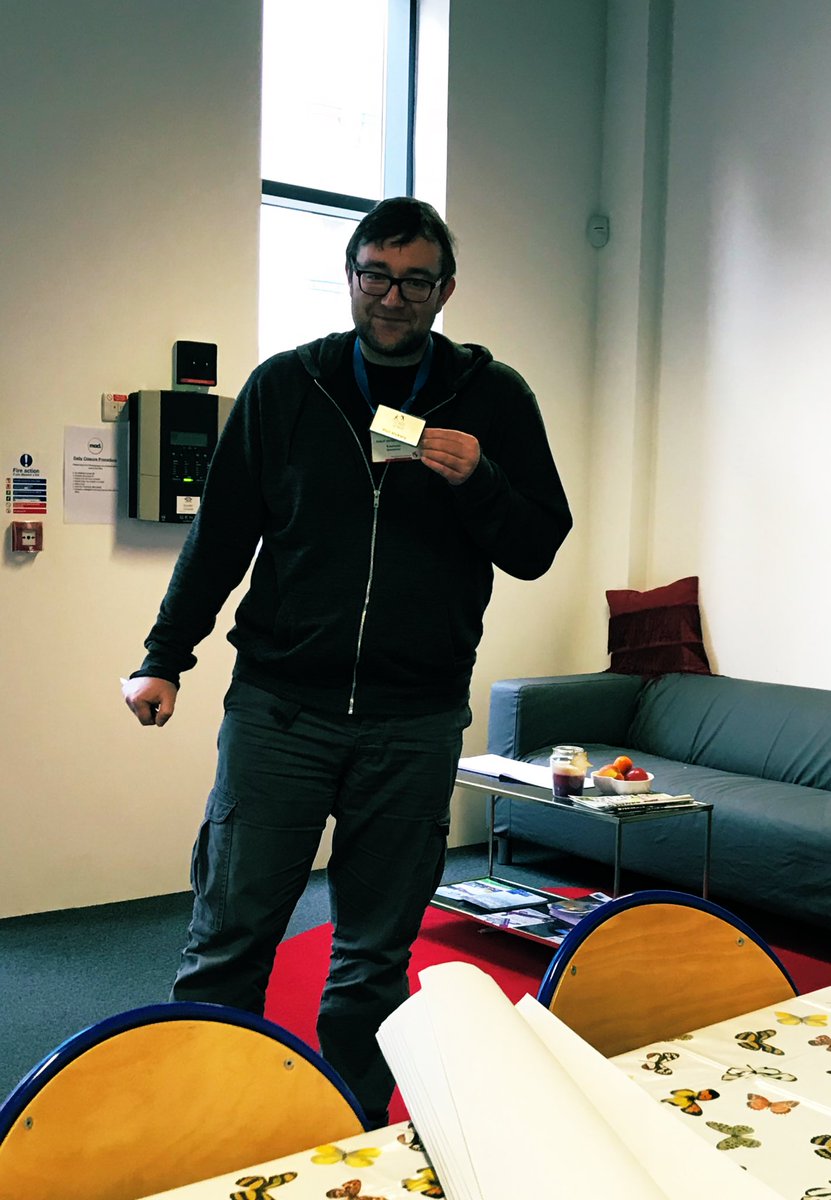 Charlotte_Cymru's tweet photo. Always lovely to welcome Phil from #CommunitiesForWork @madinswansea every week ✌️ His weekly visit is a joy 👏
If you are interested in any of our #programmes please contact @GeraintJTurner ℹ
#YouthWorkWales #Volunteering 😍🏴 https://t.co/bAiTBo4vlH