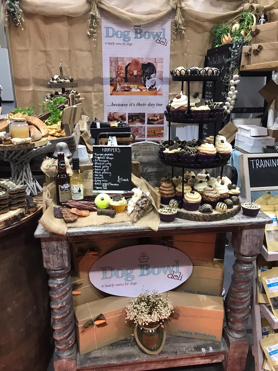 DogDeli's tweet photo. We are so excited for day one at @crufts Birmingham! 🥇🐾

We are stocked up with our freshly baked favourites and ready to spoil your pup! 🧁 🐶 

We would love to meet you - come and say hi! 👋 #crufts2020 #thedogbowldeli  @ The Dog Bowl #crufts #hall5 https://t.co/dbVOHqYAYQ