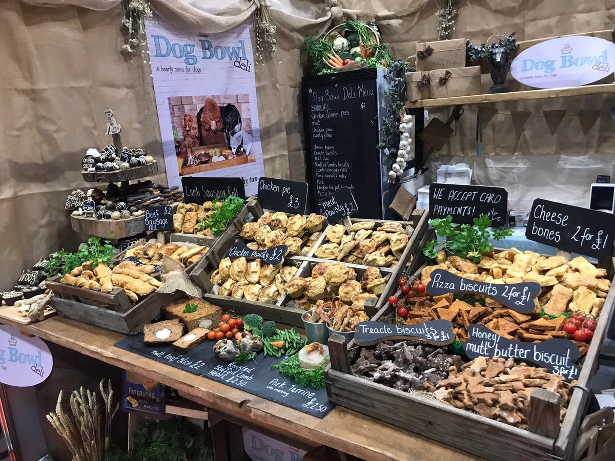 DogDeli's tweet photo. We are so excited for day one at @crufts Birmingham! 🥇🐾

We are stocked up with our freshly baked favourites and ready to spoil your pup! 🧁 🐶 

We would love to meet you - come and say hi! 👋 #crufts2020 #thedogbowldeli  @ The Dog Bowl #crufts #hall5 https://t.co/dbVOHqYAYQ