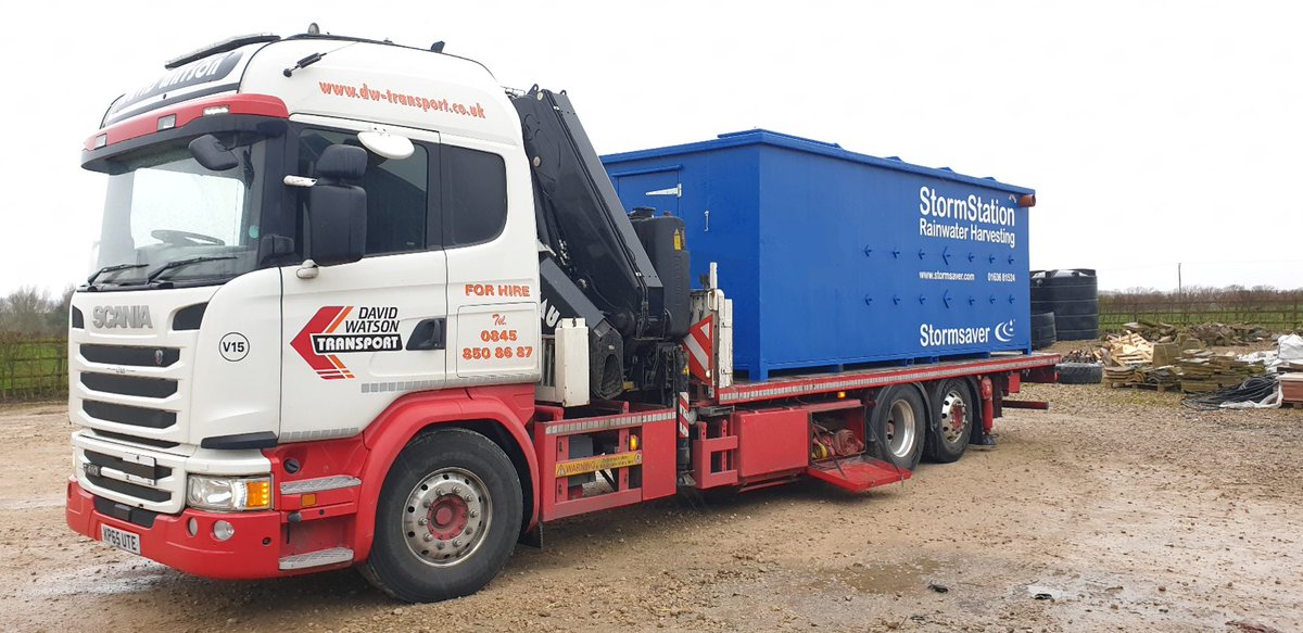 Stormsaver's tweet photo. More Stormstations going out the door to a luxury car manufacturer!
If you want to want to add rainwater harvesting to your project please get in contact.
Tel: 01636 815254
Email: enquiries@stormsaver.com https://t.co/3hlkBOc5c2