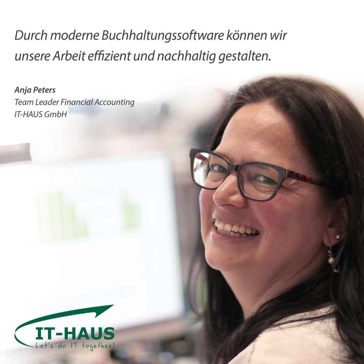 it_haus's tweet photo. Für die Buchhaltung und Anja Peters als Teamleader ist Datensicherheit ein zentrales und wichtiges Thema, weshalb IT-HAUS hierauf durchgehend großen Wert legt.
#ithaus #letsdoittogether #itsecurity #software https://t.co/xy88g9qjoj