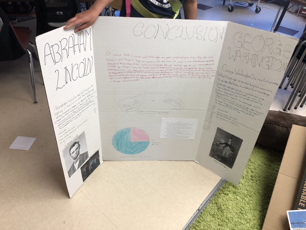 6thgradesynergy's tweet photo. Sixth graders showing off their expert research skills at our research exposé! https://t.co/pBXKrJUPim