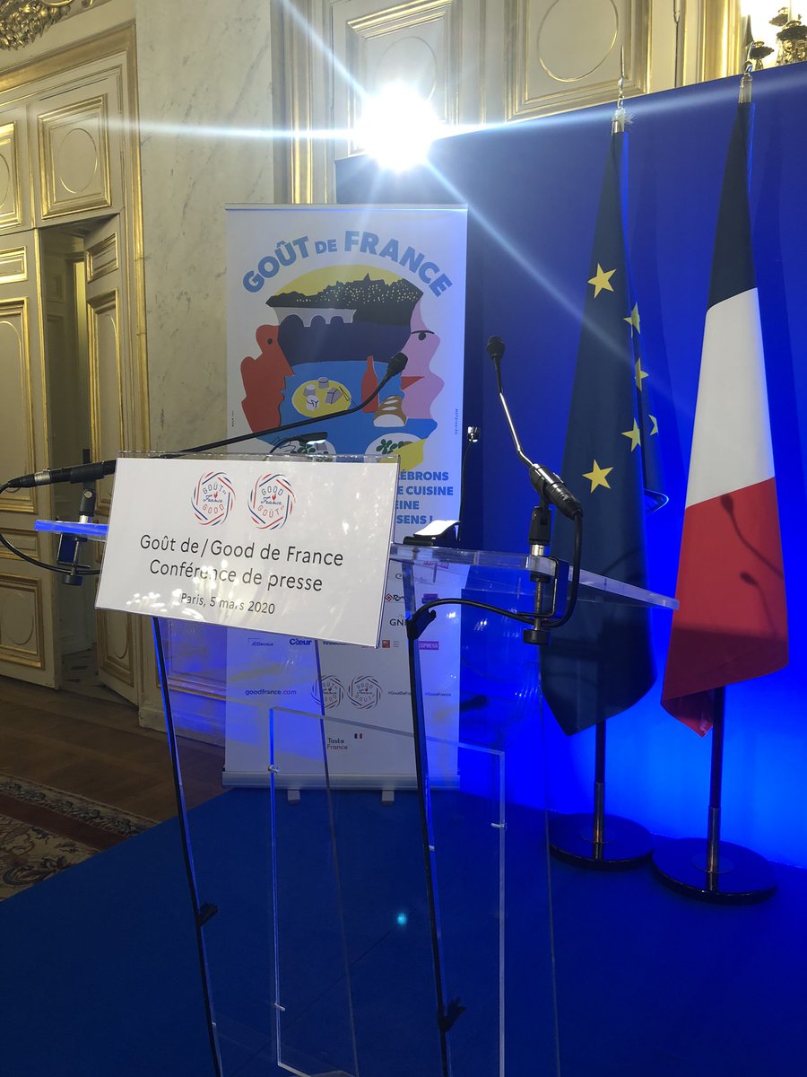 Lancement de l’opération <a href="/good_france/">Good France 2020</a> au Quai d’Orsay en présence duMinistre <a href="/JBLemoyne/">Jean-Baptiste Lemoyne</a> 
<a href="/EuroToques1/">Euro-Toques France</a> et les Cuisiniers de la République <a href="/Cuisiniers_RF/">Cuisiniers_RF</a> seront comme chaque année des acteurs de premier plan de cette belle opération #ilovemyjob #diplomatieculinaire #chefambassadeur