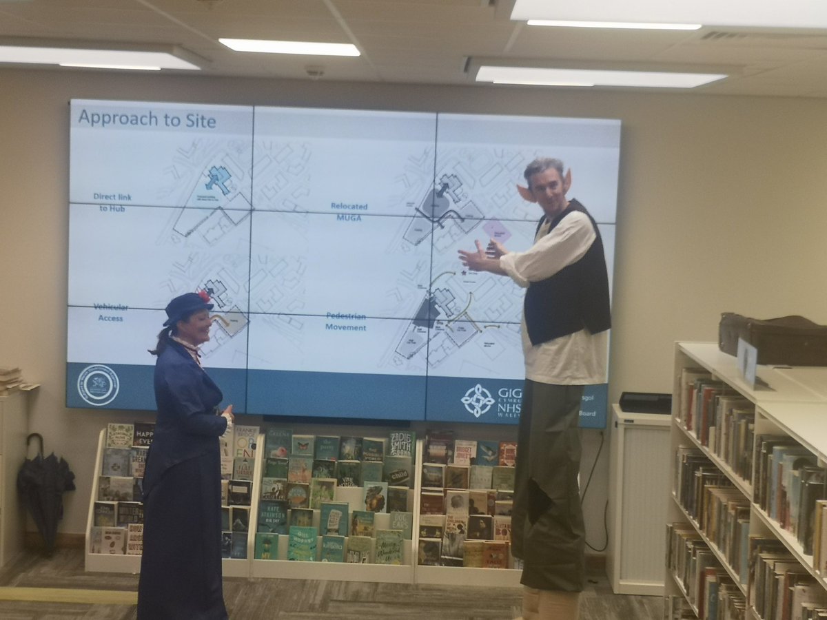 The #BFG is helping us present the plans for the new health and well-being centre in Newport East.  <a href="/AneurinBevanUHB/">Aneurin Bevan University Health Board</a> @AsbriPlanning <a href="/ibigroup/">IBI Group</a> <a href="/kierconstruct/">Kier Construction</a> <a href="/newportncn/">NewportNCN_ABUHB</a> @IWNGwent
