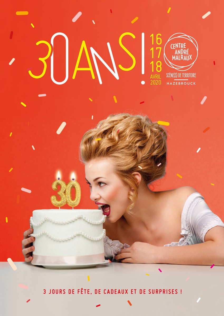 CENTREMALRAUX's tweet photo. Les 16, 17 et 18 avril, LE CAM fête ses 30 ans. SAVE THE DATE ! https://t.co/Vtb9jqGZnQ https://t.co/srqRUhZp3B