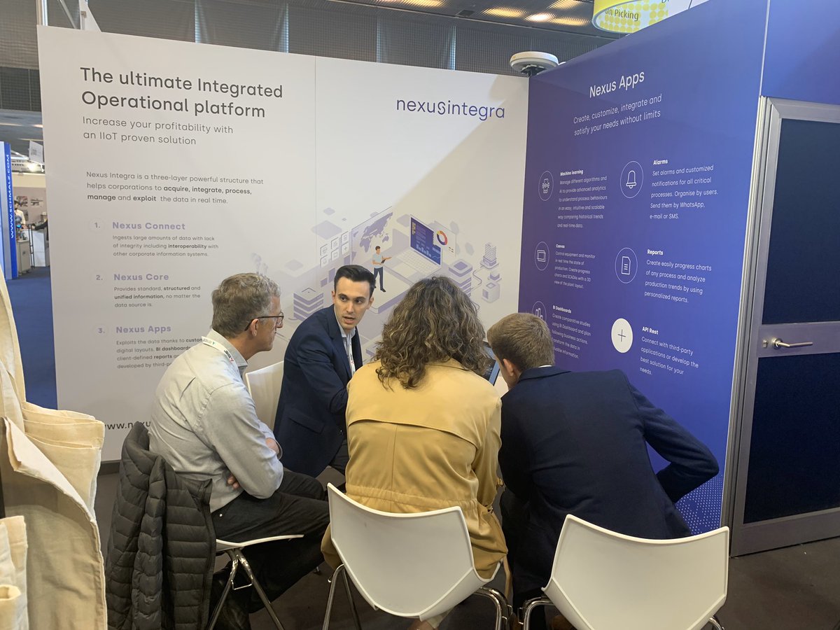 nexusintegra's tweet photo. Último día en @AdvanFactories📍Un café?☕️ Pásate por el #stand614
📮Pide tu demo y descubre cómo podrás gestionar, operar y explotar los datos generados
📈Mejora la toma de decisiones y aprovecha los datos para tener un marco de operaciones que unifique todos los procesos 🏭 https://t.co/zcbxGI8Yut