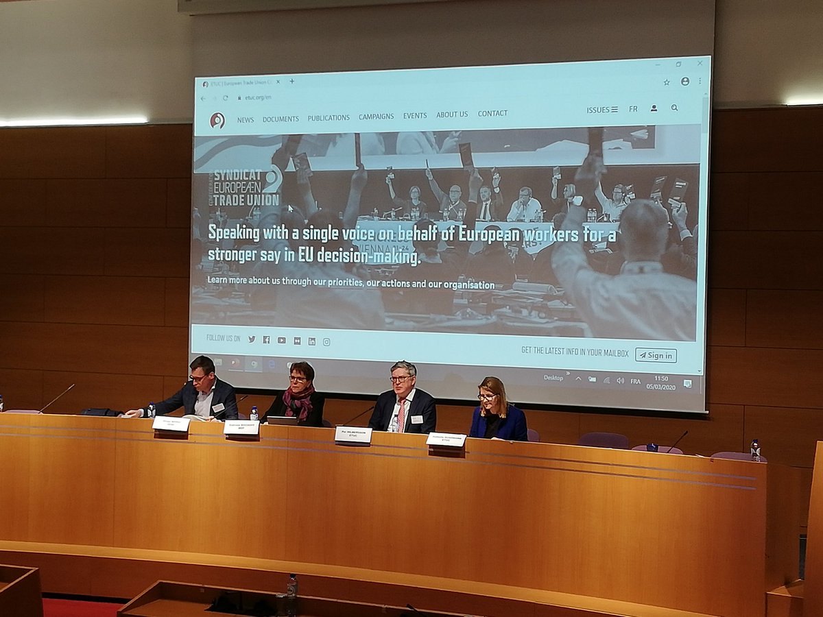 etuc_ces's tweet image. The last session of #NetLex 2020 conference has just started focusing on the future of the #EU with @IsaSchoemann @PHilmersson @gabischoff @oliverroepke