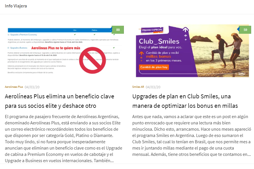InfoViajera's tweet photo. Ayer en https://t.co/NnV1NZIPYD

- Aerolíneas Plus elimina un beneficio clave para sus socios elite y deshace otro 

- Upgrades de plan en Club Smiles, una manera de optimizar los bonus en millas 

- El universo no quiere que visite el parque de las Termas de Cacheuta en Mendoza https://t.co/hbIgcnoOND