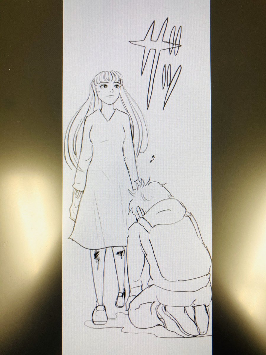シーンの中でのりさこを描いてみた。 