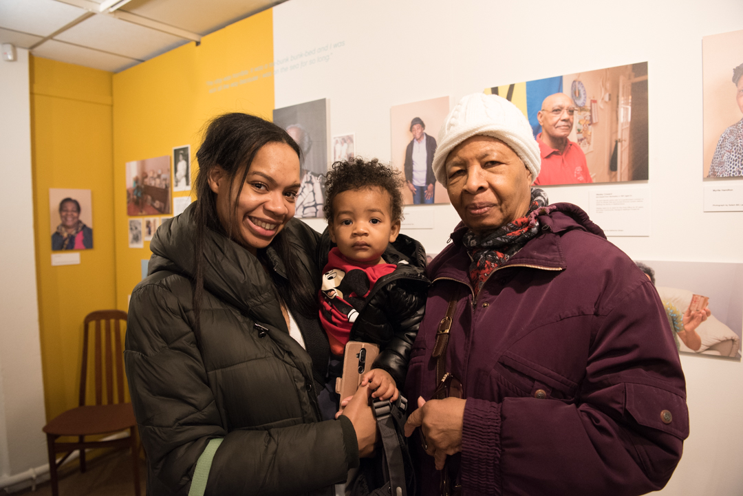 Image17photo's tweet photo. Fab launch event yesterday with the individuals photographed for the @weareherewf project - and quite a few more people! Now open at @vestryhouse Wed - Suns 10am - 5pm until 1st November.  There's a FREE spoken word family event this Saturday! https://t.co/QWka3FRF0f https://t.co/yBELkv9WUn