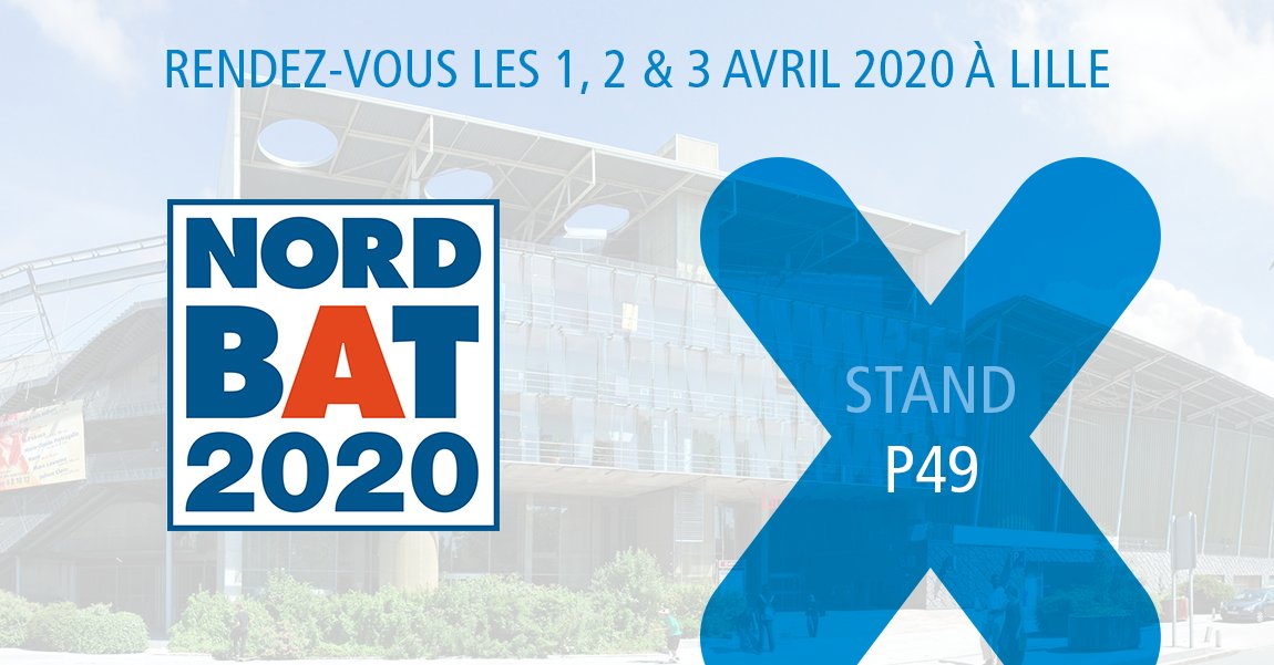 TriflexFR's tweet photo. 📢 Venez vivre cet événement incontournable avec Triflex France !
Nous participerons à la 12ème édition du salon #NORDBAT, les 1, 2 et 3 avril 2020 à Lille Grand Palais.
🎯 Rejoignez-nous sur le stand P49 !
Inscription : https://t.co/ocl7S5ukFT https://t.co/YXVsV2uZtA