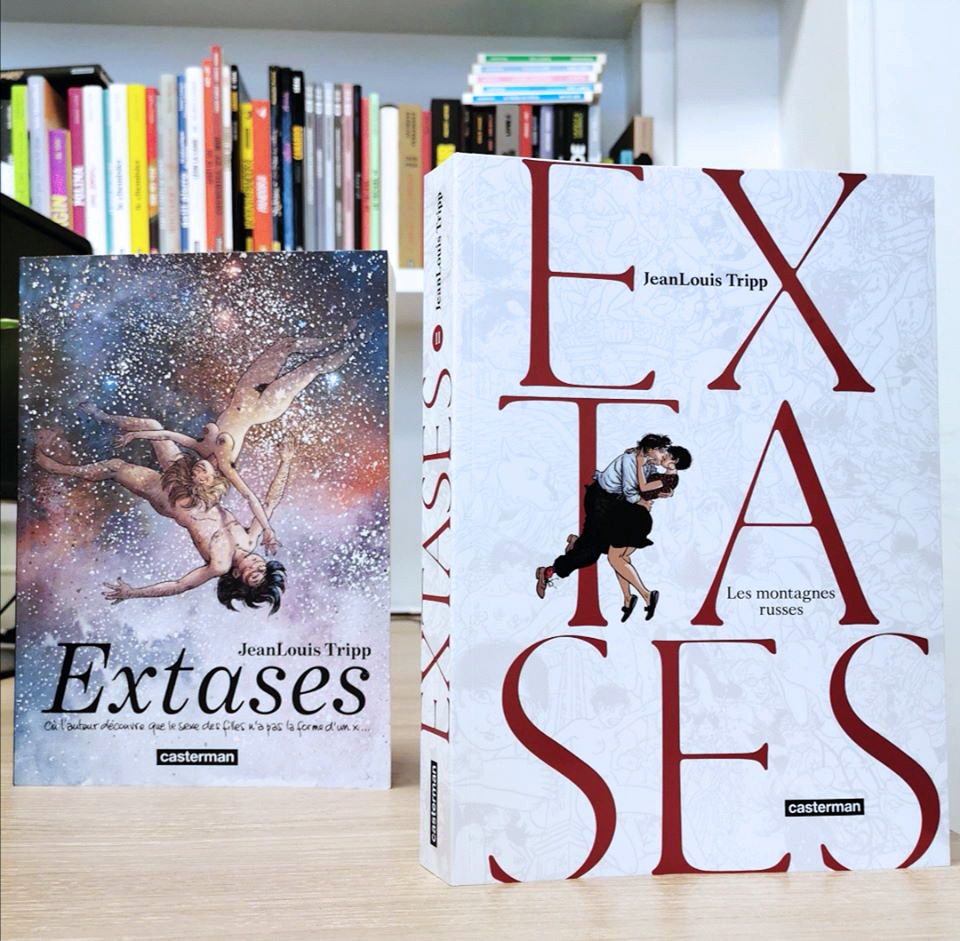 Casterman BD (@castermanbd) on Twitter photo "Avec EXTASES, j’ai pris le parti de montrer les choses de l’Amour, telles que je les ai vécues, telles que je les ai vues, telles que je m’en souviens." <a href="/JeanlouisTripp/">JeanLouis Tripp</a>
Retrouvez LES MONTAGNES RUSSES, le 2ème tome d'EXTASES, aujourd'hui en librairie !
👉 bit.ly/ExtasesCollect… "Avec EXTASES, j’ai pris le parti de montrer les choses de l’Amour, telles que je les ai vécues, telles que je les ai vues, telles que je m’en souviens." <a href="/JeanlouisTripp/">JeanLouis Tripp</a>
Retrouvez LES MONTAGNES RUSSES, le 2ème tome d'EXTASES, aujourd'hui en librairie !
👉 bit.ly/ExtasesCollect…