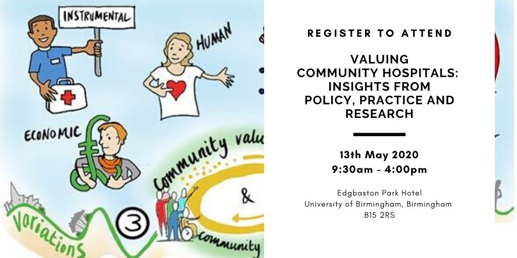 Register to attend: @unibirmingham and @CommHospUK are delighted to be hosting a conference on the value and place of community hospitals in the UK, with keynote speaker @MattHancock. #CommunityHospitals birmingham.ac.uk/schools/social…