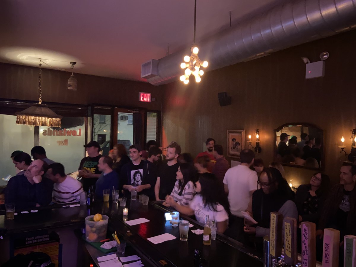 There's nothing quite so magical as watching a bunch of heretofore strangers get together and get drunk and sing silly songs. Come to KARAOKE tomorrow night! #brooklynkaraoke #nyckaraoke #cocktails #drinkup #thirsty #brooklynparty #brooklynevents #brooklyneventspace #brooklynbar
