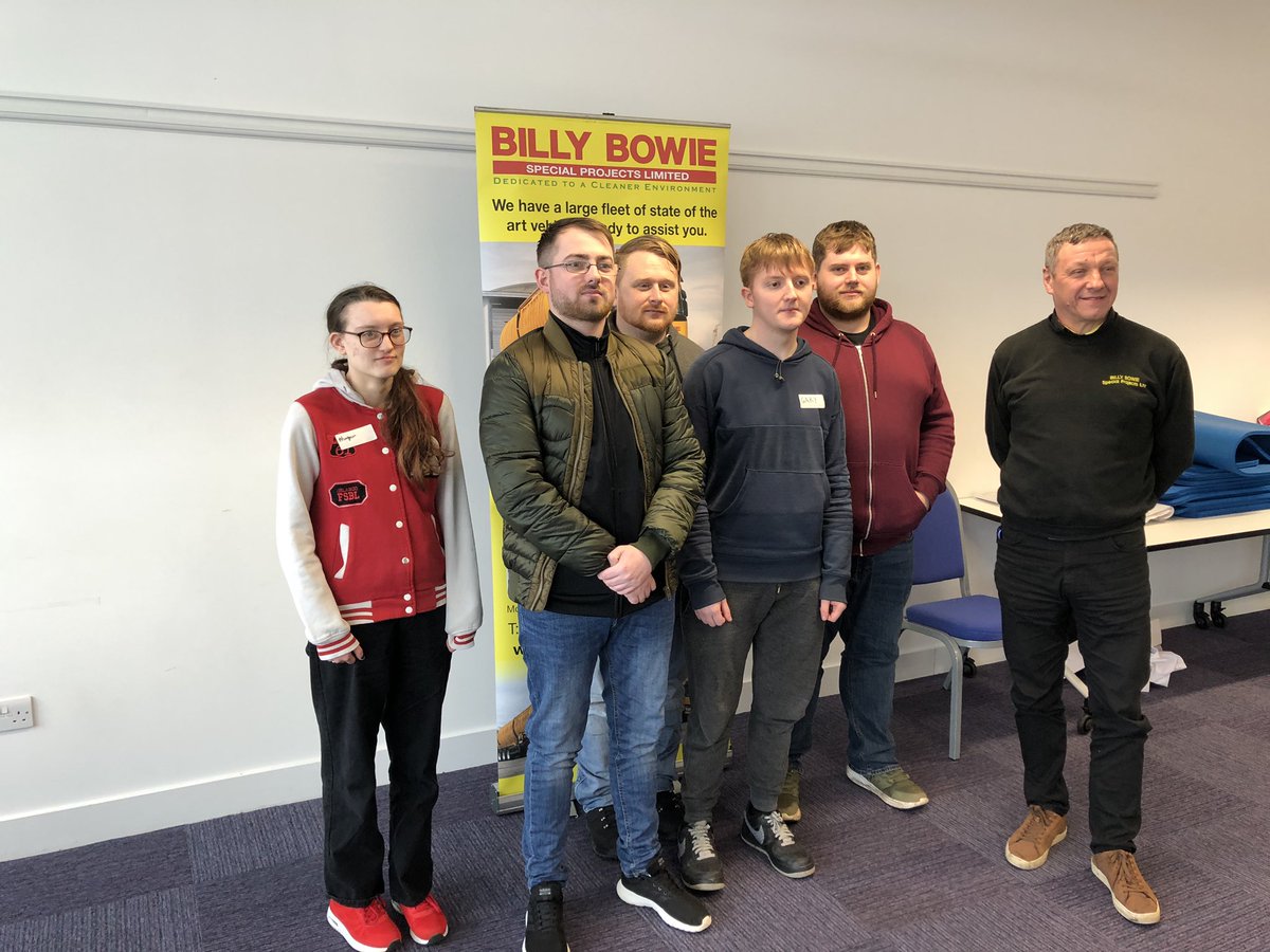 Week 1 of DWP’s mentoring circle. Great to hear Dougie Bowie from <a href="/BBTankers/">Billy Bowie Tankers</a> advising young people without a job about the skills and qualities that can make them more employable. Really positive morning from a disability confident employer. <a href="/AyrshireDice/">Ayrshire DICE</a> <a href="/DWP/">DWP</a> <a href="/AyrshireColl/">Ayrshire College</a>