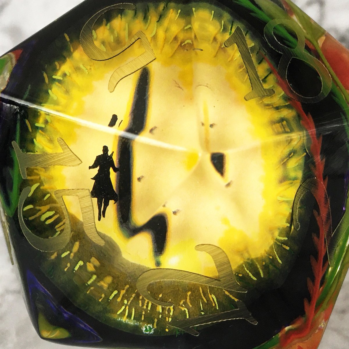 sunshadeauarts's tweet photo. Consume...
.
.
.
Ukatoa...
.
.
.

 #CriticalRole #criticalrolefanart #dice #dnd #ttrpg #handmadedice https://t.co/61hNtOsb2A