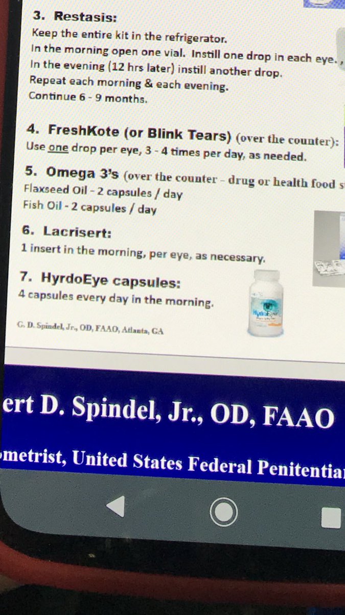Dr. Gilbert Spindel #TheCookbook Thanks for the #HydroEye shout out! #SECO2020