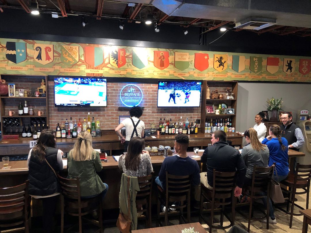 BeffasStl's tweet photo. Nothing better than sharing a delicious local beer with great friends! 🍻 #Beffas #STL #Lunch https://t.co/lpzuLmFEQd