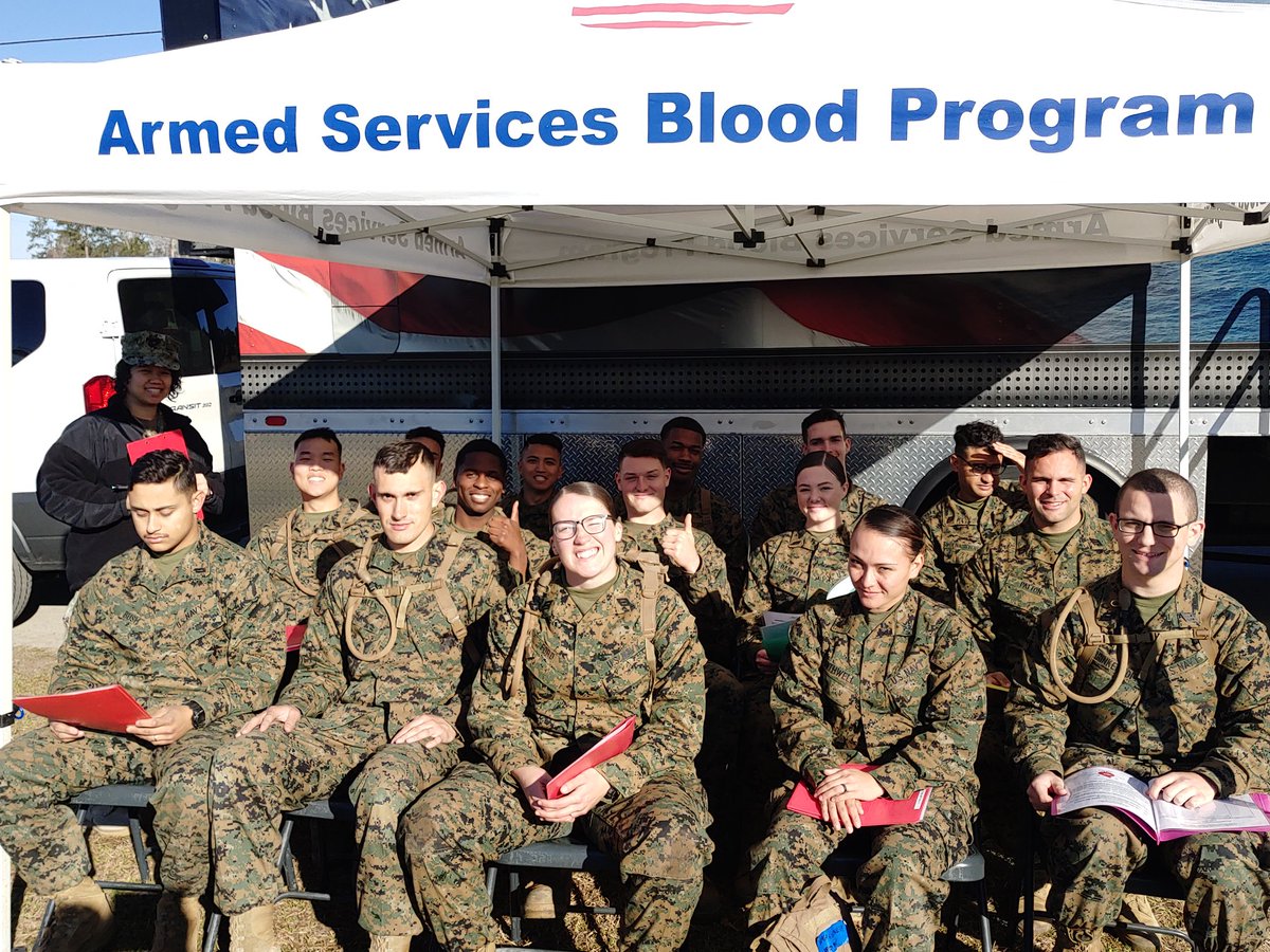 MilitaryBlood's tweet photo. Leadership 101 class is now in session. 
Thank you, Field Medical Training Battalion - East for coming through again w/ #missioncriticaldonations. 

@camp_lejeune @NMCCLejeune 
#supportthewarfighters #leadership101 #donatebloo https://t.co/CAtBgpPbg7