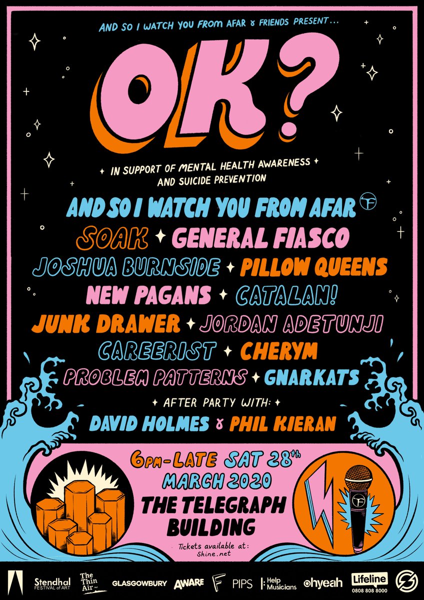 Tickets are on sale RIGHT NOW for an amazing music and arts festival in #CQBelfast in support of mental health. More info and ticket links here: cathedralquarterbelfast.com/ok-festival-be…
Big thank you to <a href="/HelenStills/">Helen Sloan</a> and <a href="/Rory_Friers/">Rory Friers</a> for your contributions to this article.