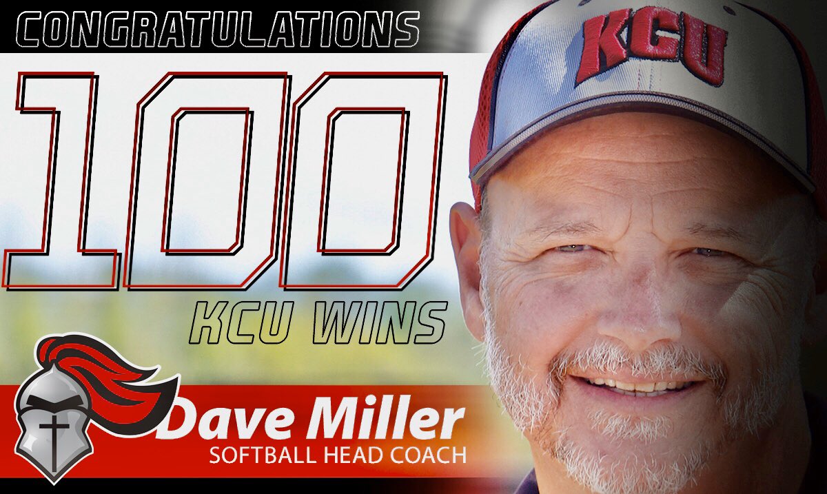 GoKnightsSB's tweet photo. Congratulations to Coach Miller on his 100th win yesterday!! Pretty remarkable since starting this program 5 years ago! @GoKnightsATH @d_miller921 https://t.co/FiI5EKN0GI
