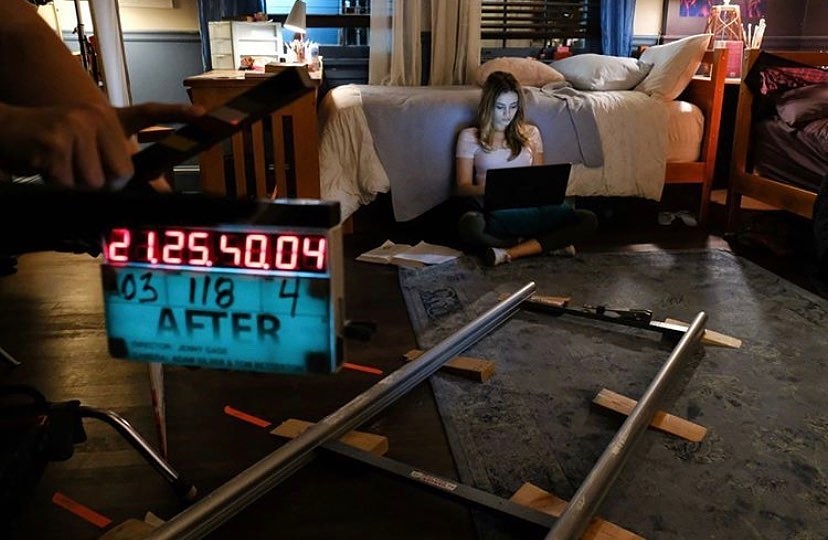 After__passion's tweet photo. New behind the scene pictures from Tessa in her bedroom❤
@aftermovie via Instagram .
.
.
#aftermovie #after #afterwecollidedmovie #hessa #tessayoung #josephinelangford #afterwecollided #BehindTheScenes #afteredits https://t.co/uYXZ27OSYL