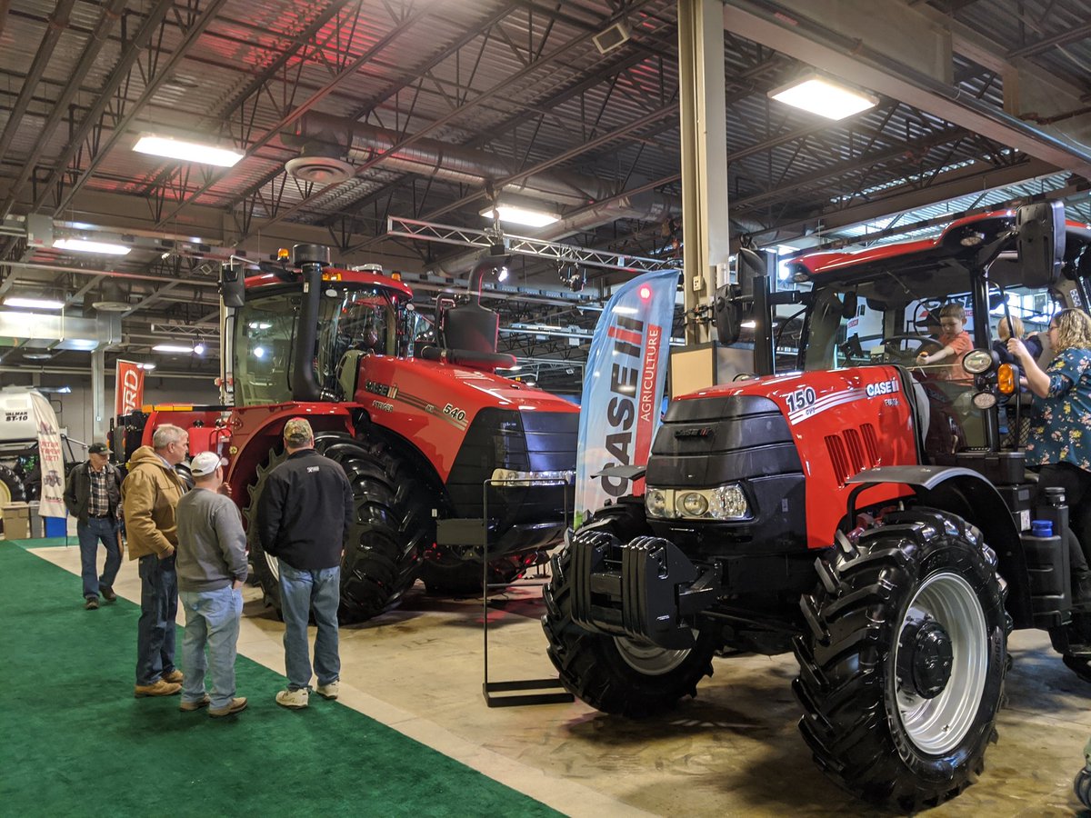 Daniel_Rehkopf's tweet photo. Busy Day at the London Farm Show, lot to see @Case_IH https://t.co/BQuetkwxVK