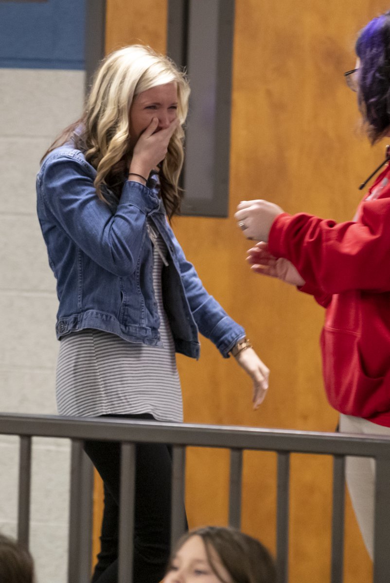 EVSC1's tweet photo. 🎉Congrats 🎉 to our March Cause for Applause winner, Alex Craig! Alex is a teacher at @EaglesWertz. 
Thanks for everything you do, Alex! ❤️ https://t.co/Df5KwsOoEZ