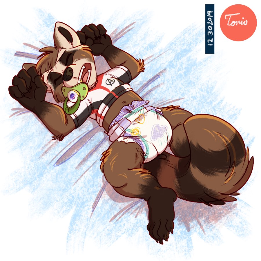 Patreon Exclusives: After Endgame Poor Rocket needed some rest after that l...