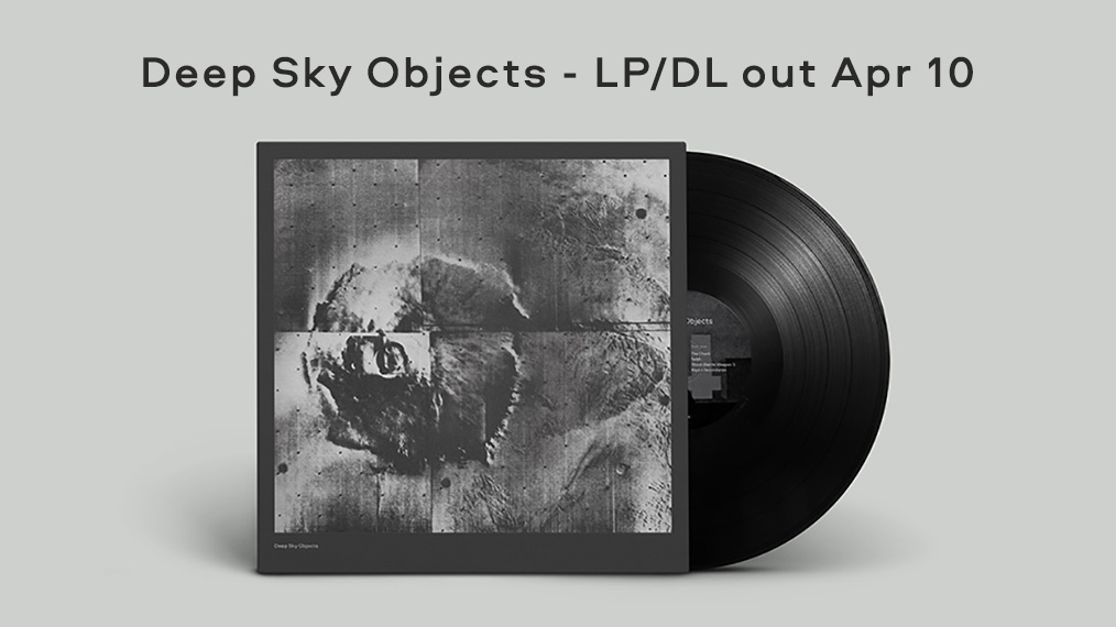 🔊Incredibly honoured to announce the release of Deep Sky Objects' (<a href="/eprombeats/">EPROM</a> &amp; @stillcoldsound) debut LP on April 10th - 180g vinyl w/ silver-foiled artwork + digital. 🔥