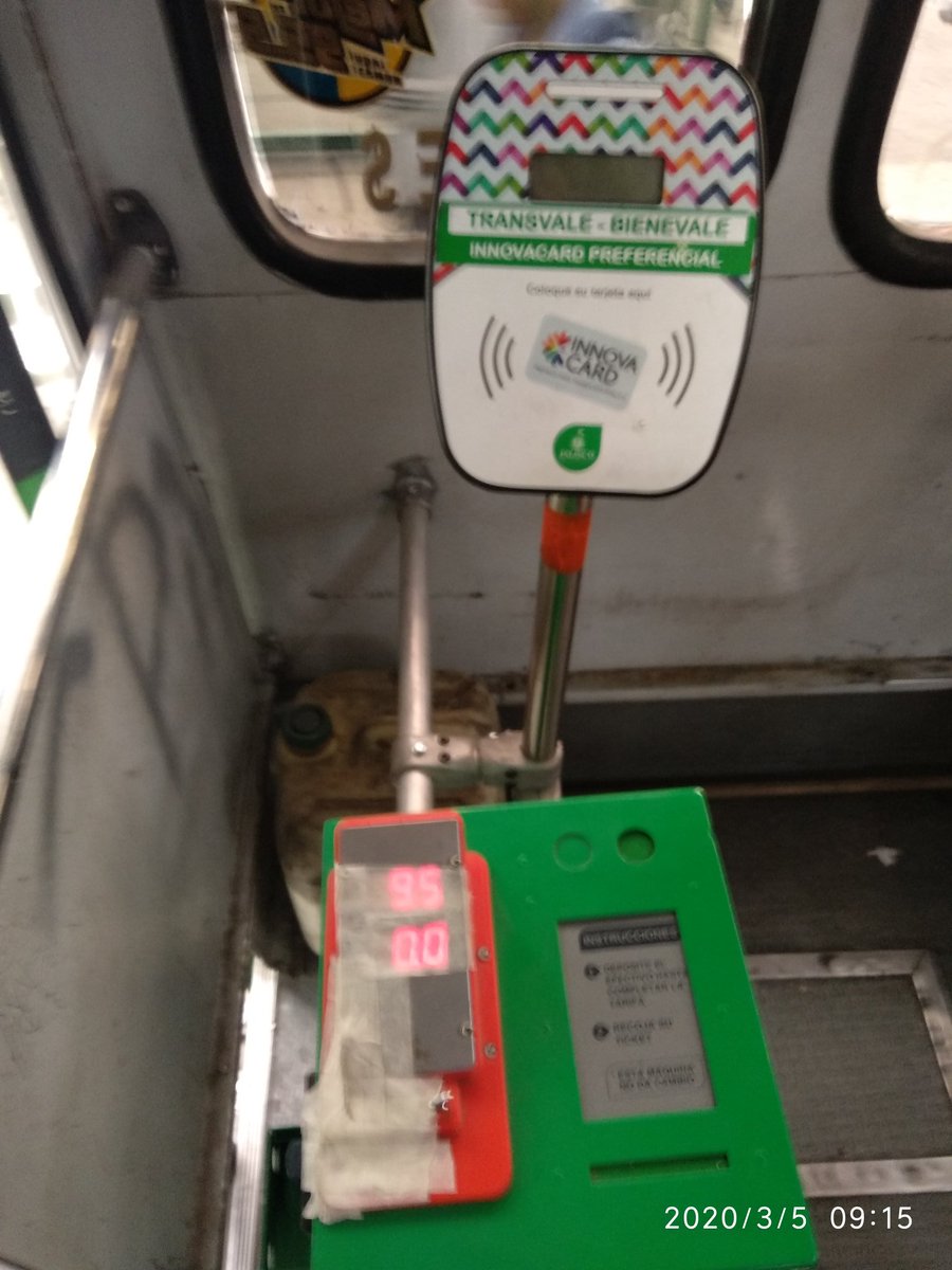 MayraCollazo10's tweet photo. @GobiernoJalisco @TransporteJal ¿Porqué hubo aumento de Tarifa si no hay aumento en la calidad del servicio? Ruta 619-A U20/C78 sus máquinas no sirven, no dan boleto y choferes manejan muy mal. Los teléfonos para reportes no son atendidos. https://t.co/BkpoG08ERJ