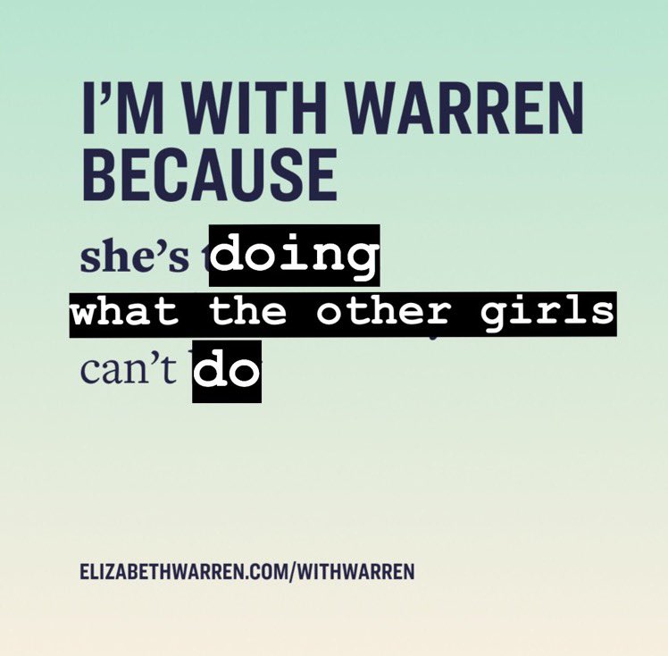 MartinezforMD's tweet photo. It’s official. My girl @ewarren is out. This primary has been exhausting and has shown me there is so much work yet to do. LMK when we have a nominee, I’ll vote for em. 🧡 #WarrenDemocrat #ThankYouElizabeth https://t.co/9PyHV5b8l2