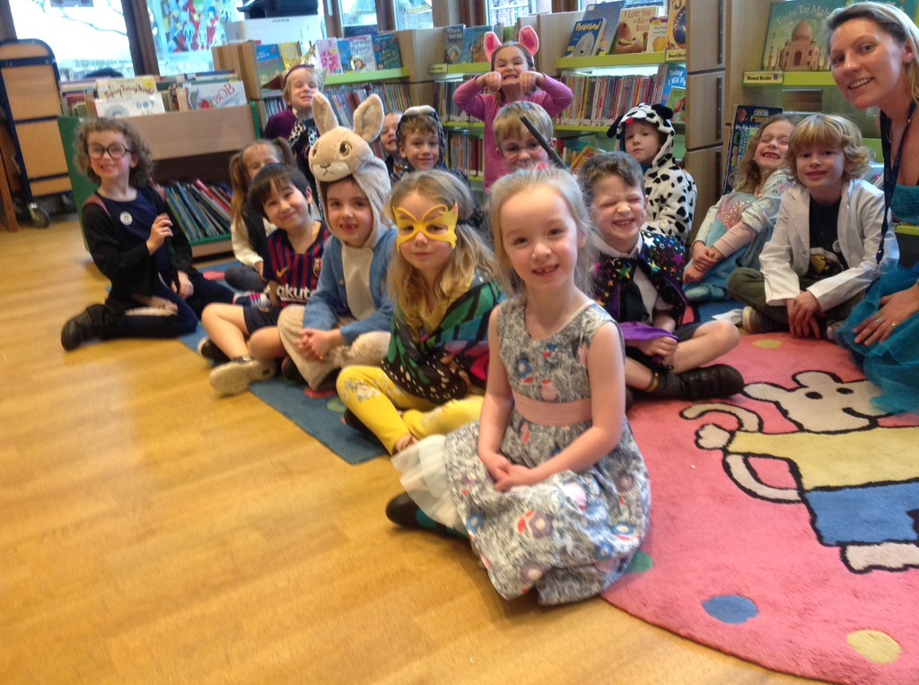ArdinglyBooks's tweet photo. Ardingly pre-prep dressed up as characters from books written by female authors. #ArdinglyIWD2020 #WorldBookDay2020 https://t.co/iTSA1wWnIP