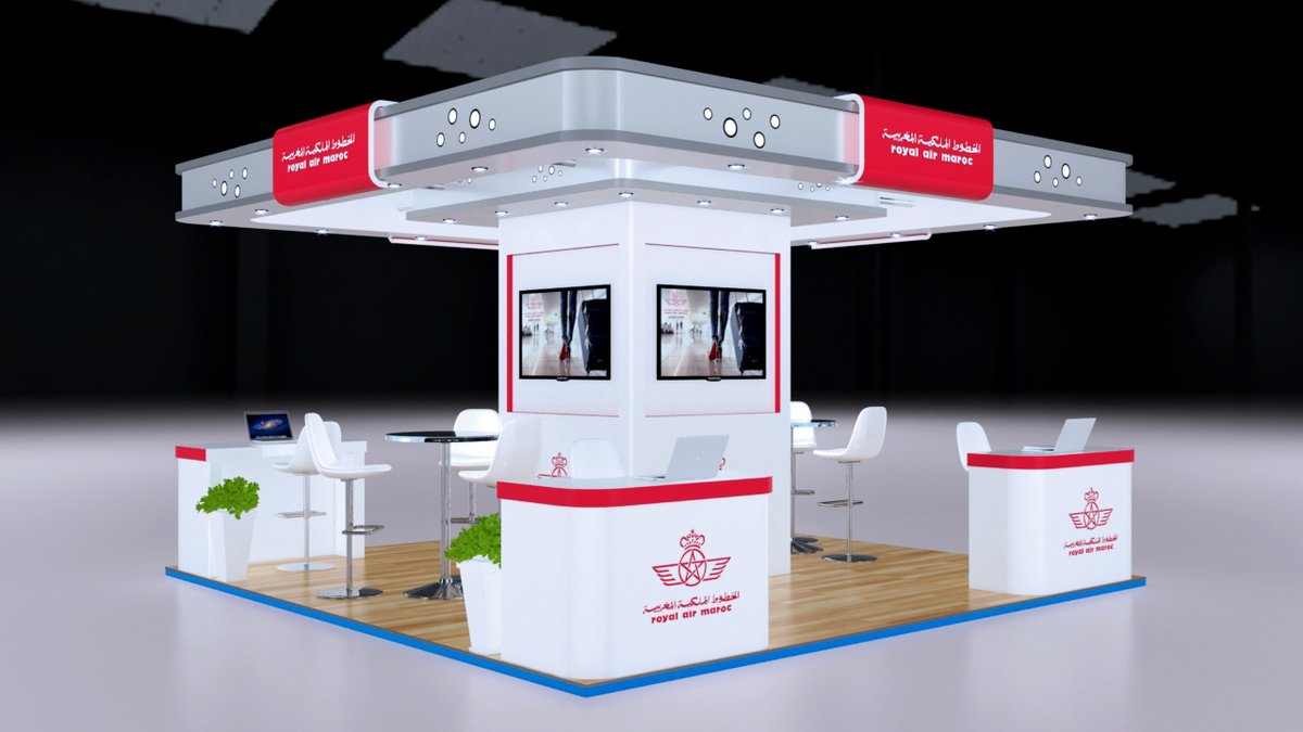 3k_com1's tweet photo. 3D concept & design of an exhibition booth of our partner #RoyalAirOfMorocco #LARams
#3K_Com #3kcom #3D #VR #3ddesign #Aménagement_3D #agencedecommunication #bootdesign
#exhibit #exhibition #exhibitionstand #exhibitions #internationalexhibitions #stand #booth #boothdesign #design https://t.co/hYVXGBWNAZ