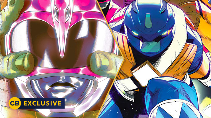 ComicBook's tweet photo. Get your exclusive first look at the Turtles morphing in our preview of @boomstudios &amp; @IDWPublishing's Mighty Morphin @PowerRangers @TMNT #4! - https://t.co/1L6rRUOWUh https://t.co/KtwfYrLHaC