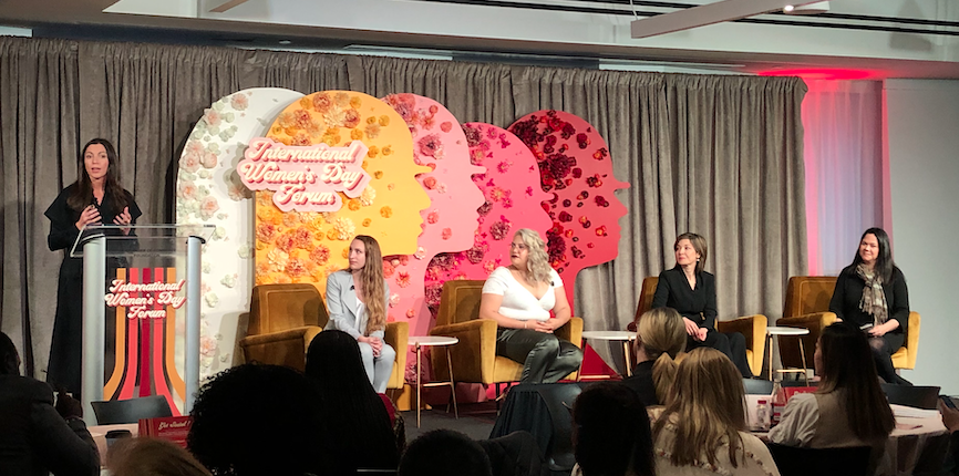 #USCCFWomen ‘Succeeding in STEM’ panel emphasizes importance of mentorship. <a href="/AbbottGlobal/">Abbott</a>’s Vildan Kehr encourages companies to “surround women with networks &amp; mentors” &amp; @STEMConnector’s @lesliewcruz urges that we must support women “at all ages &amp; stages.” #IWD2020