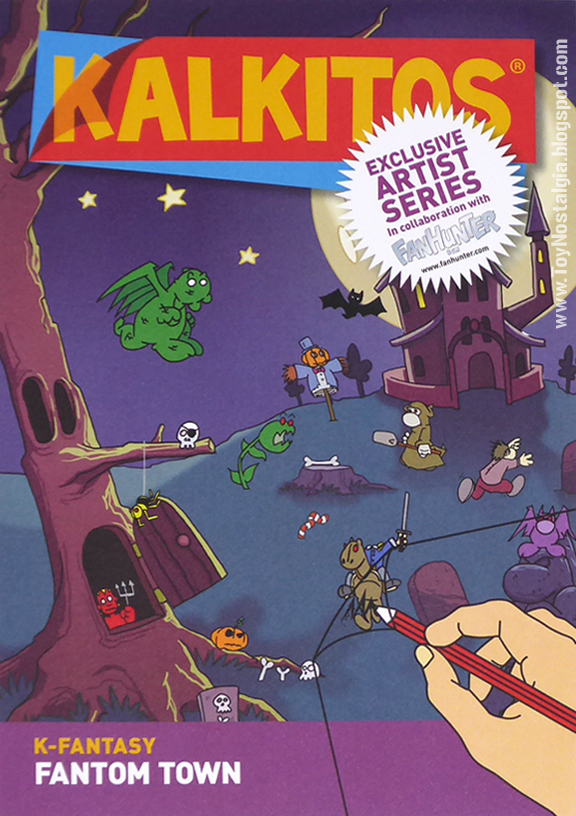 Toynostalgia's tweet image. Si hay alguna cosa que podría reprochársele a estas nuevas versiones de #KALKITOS es la falta de licencias sobre personajes conocidos. Quizás la excepción sea "FANTOM TOWN" --&amp;gt;&amp;gt; bit.ly/2IAORo3           

#nostalgia #retro #decalcomanie #actiontransfers #prestomagix