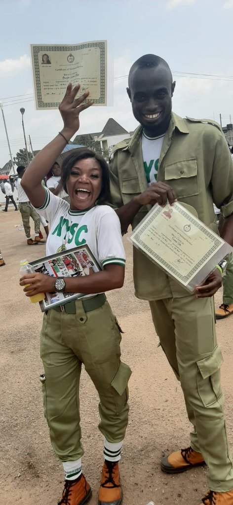 callmelillian_'s tweet photo. The beginning and the end of #NYSC and #NYSCAlert thank you lord π π π π π π @officialnyscng @nyscdelta https://t.co/59lF0PMBeV