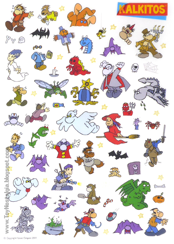 Toynostalgia's tweet image. Si hay alguna cosa que podría reprochársele a estas nuevas versiones de #KALKITOS es la falta de licencias sobre personajes conocidos. Quizás la excepción sea "FANTOM TOWN" --&amp;gt;&amp;gt; bit.ly/2IAORo3           

#nostalgia #retro #decalcomanie #actiontransfers #prestomagix