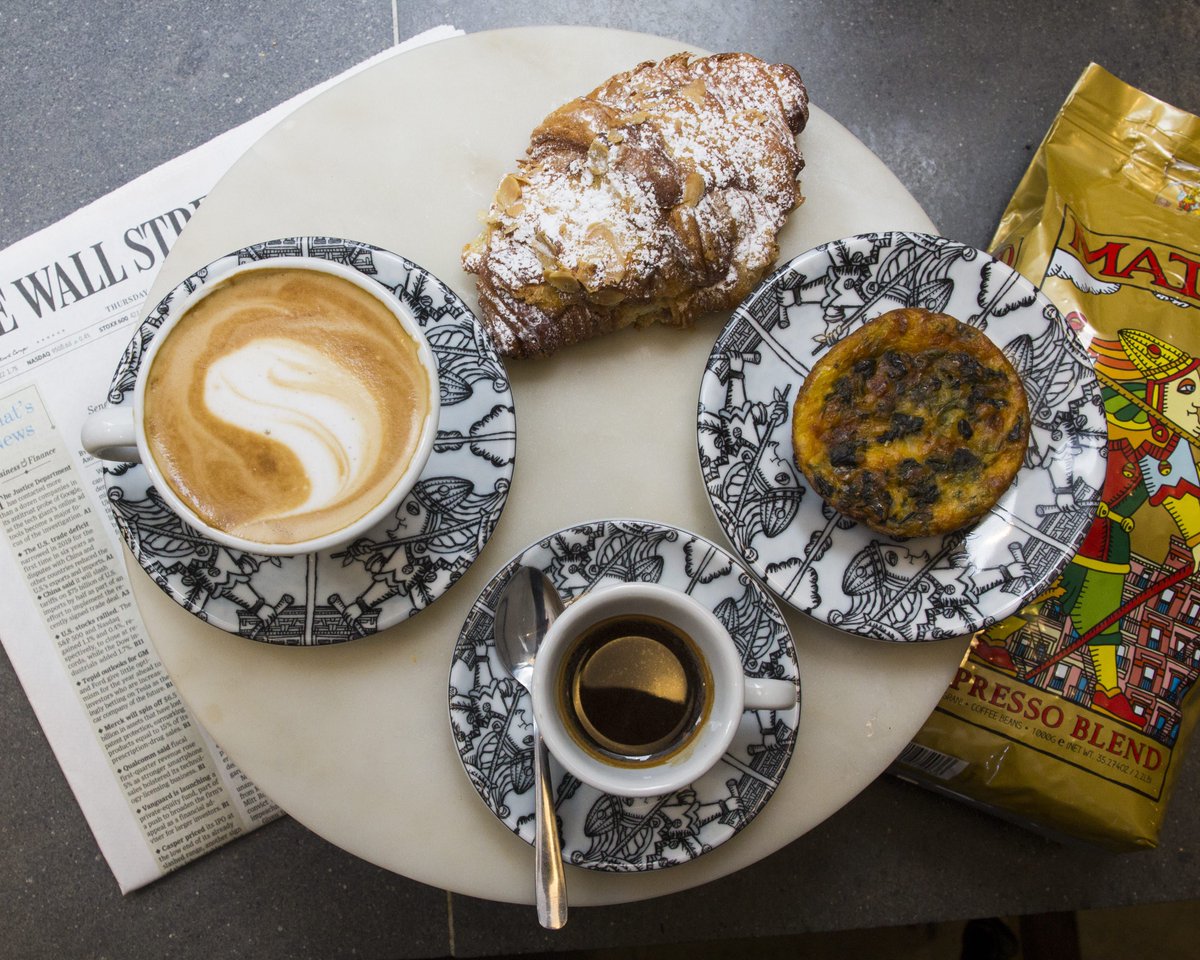 MattoEspresso's tweet photo. Weekend spread at #MattoEspresso ✨
#goodvibes #butfirstcoffee #letsmatto #mattolove #coffeelove #everydayessential https://t.co/f4OlIL0qz3