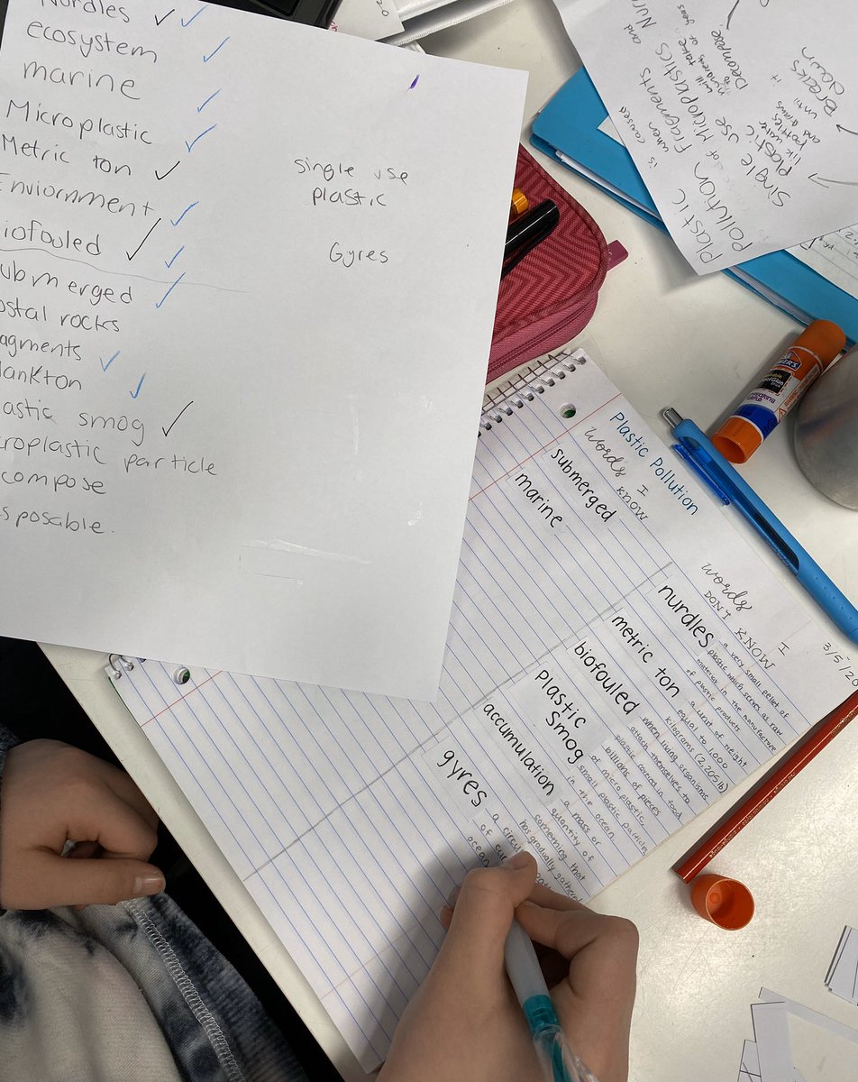 melissa_osmun's tweet photo. Students complete word sorts for research topics by categorizing  content specific terms.@MTPSpride @ThompsonMiddle @melissa_osmun https://t.co/f0qaMYjzeY