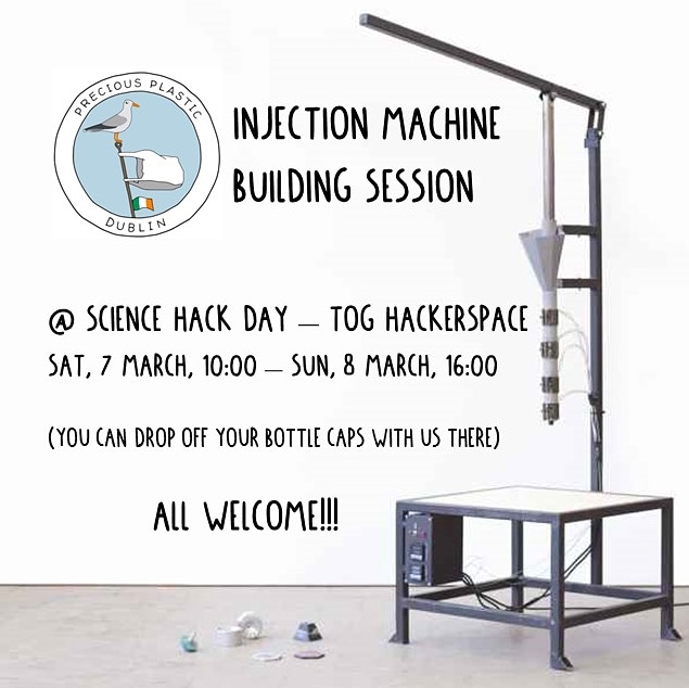 It is happening! We are building our first #preciousplastic machine in Dublin!!!
More info and registration here if you want to join the session: facebook.com/events/s/injec…