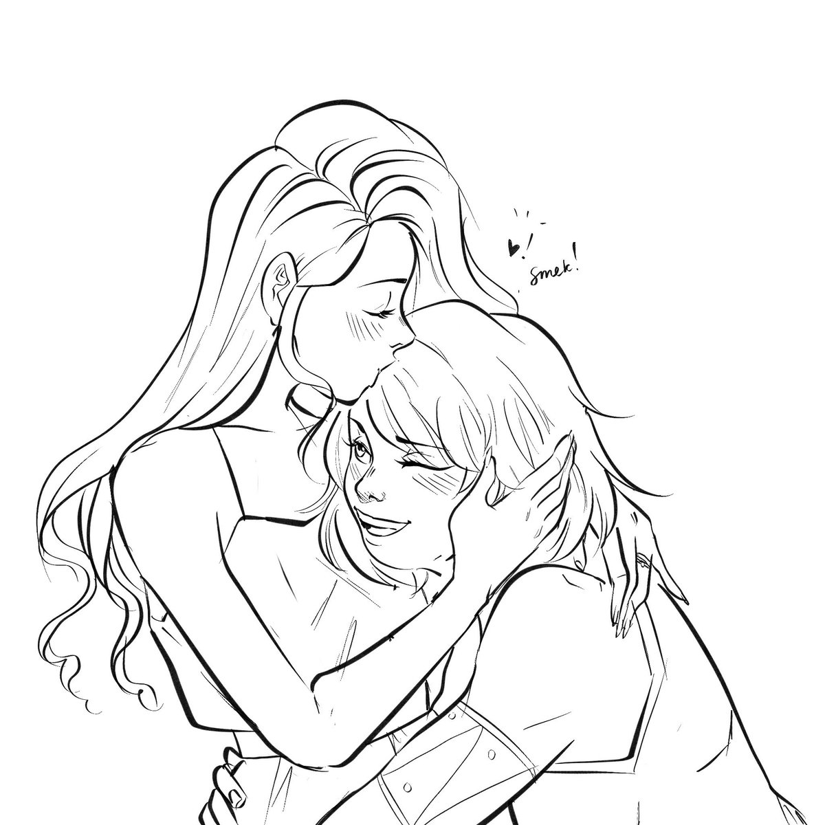 Did some more smoochies yesterday!! Glitra, Midna/Zelda and Korrasami ??✨??? 