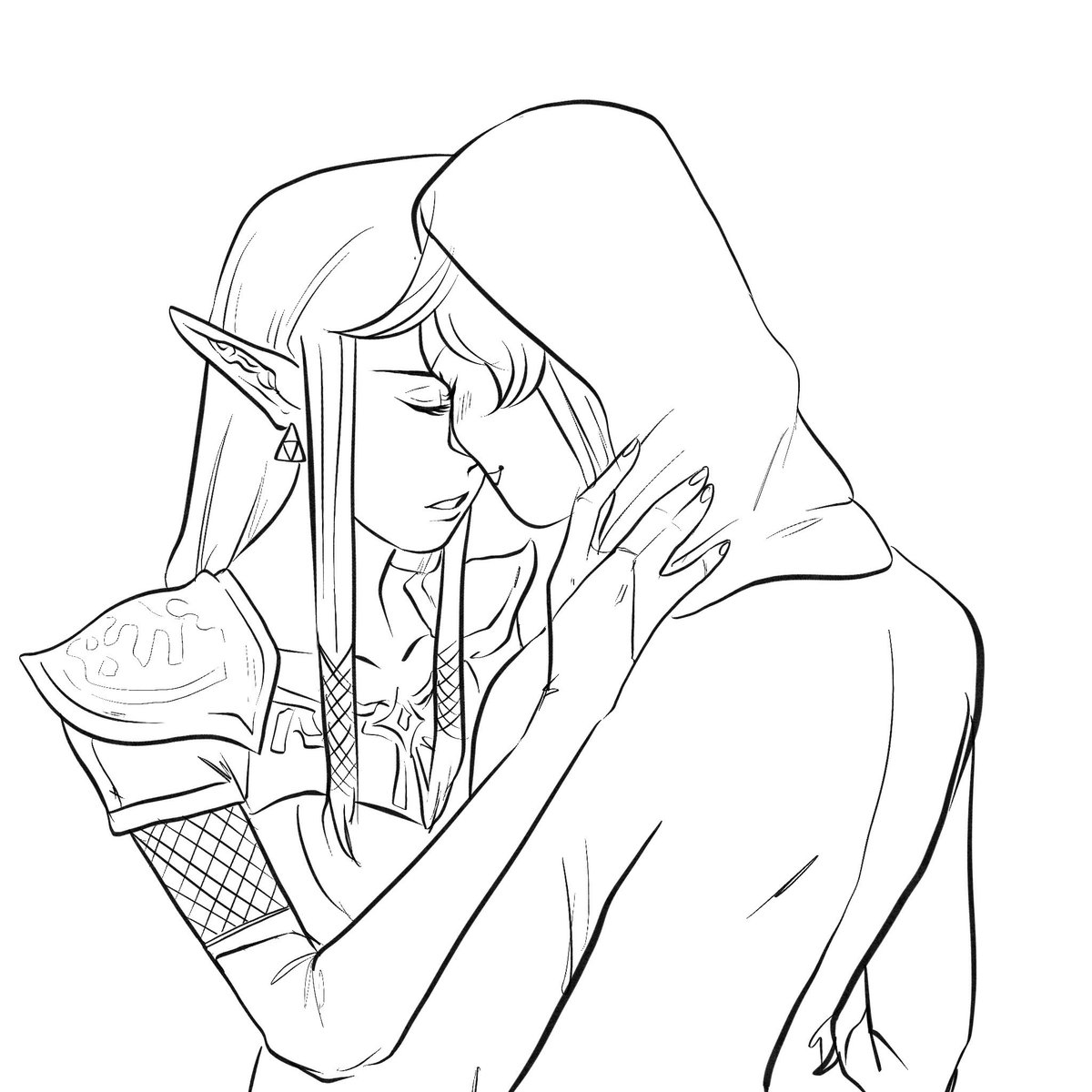 Did some more smoochies yesterday!! Glitra, Midna/Zelda and Korrasami ??✨??? 