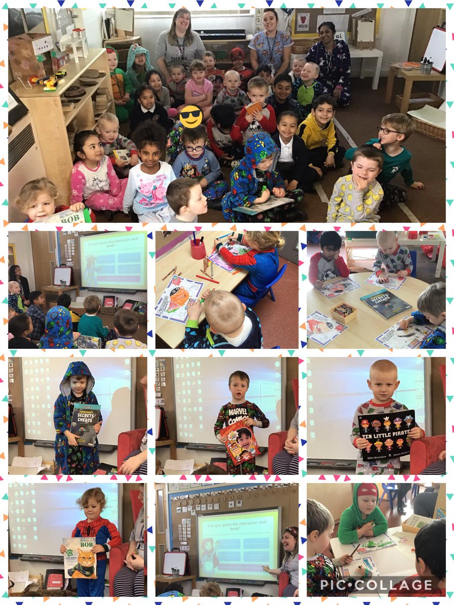 bartoneyfs's tweet photo. We had a great world book day in EYFS. We shared our favourite stories, coloured supertato (our focused book), made our own supertato, character quiz and just enjoyed a cosy day in our PJs. #WorldBookDay2020 #supertato https://t.co/4YRvhJw7ZP