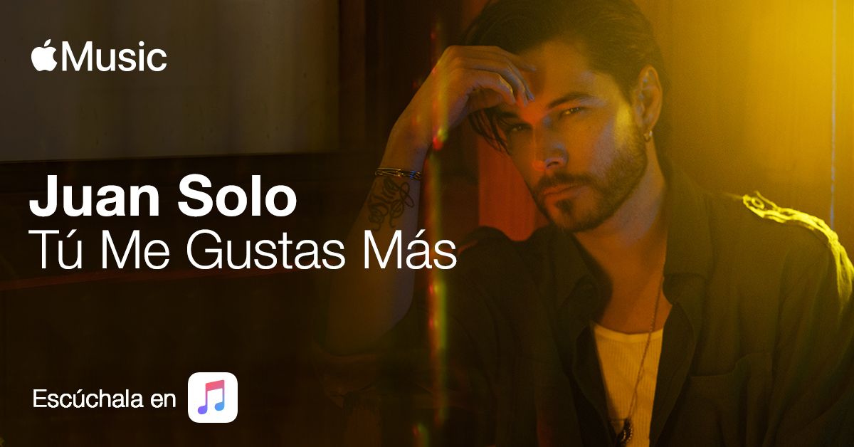 UMusicMexico's tweet photo. ¿A quién le vas a declarar tu #amor con 'Tu Me Gustas Más' de @soyjuansolo? 😍
Escucha este sencillo en @AppleMusicES 
👉 https://t.co/J0nqPPPkwL https://t.co/Kx5fAw9gBW