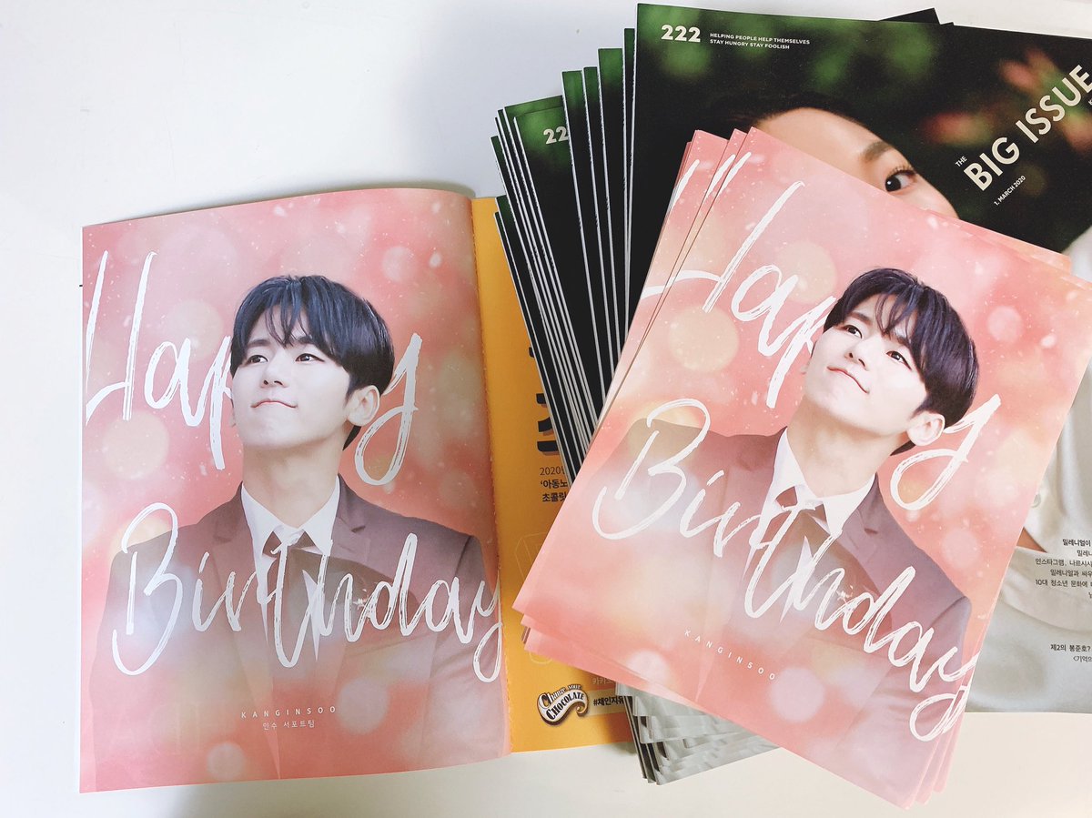insoosupport's tweet photo. 〰️

인수의 생일 광고가 게재된 𝐁𝐈𝐆 𝐈𝐒𝐒𝐔𝐄 222호가 발간되었습니다. [2𝐩𝐚𝐠𝐞] インスの生日の広告が掲載された𝐁𝐈𝐆𝐈𝐒𝐒𝐔𝐄222号が発刊されました [2𝐩𝐚𝐠𝐞]

🔻[𝐨𝐧 𝐬𝐚𝐥𝐞]
https://t.co/4ZzZK2Zgy0
https://t.co/yDDM6tDDvj

#마이네임 #인수 #빅이슈 #빅이슈222호 @k10208888 https://t.co/Ra2dIkmfb8