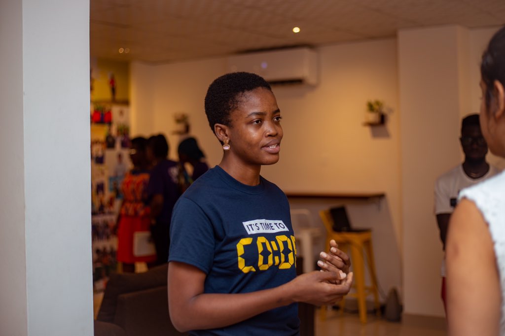 ivybarley's tweet photo. About 3 years ago, when I was waking up at dawn to teach young women Mathematics and Computer Programming, I didn't know a day will come where I will be opening a tech training and community center for women, the DiV Center. (1/4) https://t.co/C6r8NTqMUj