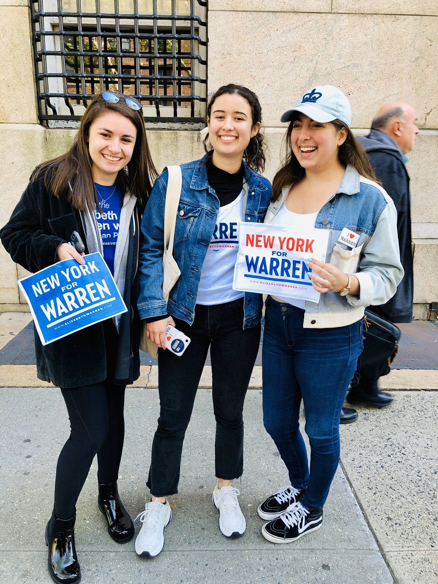 NaavaEllenberg's tweet photo. I don’t regret one single second of it. Thank you @ewarren for giving me something to believe in. I’m sorry this country let you down. I will never stop fighting to live in your America; I can pinky promise you that. https://t.co/BjQustk0Jo