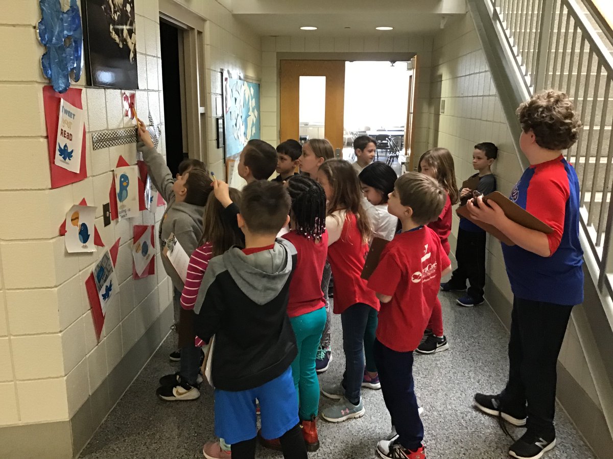 GrovelandReads's tweet photo. Sight Word Scavenger Hunt- Students have to find sight words written on Dr. Seuss bowties around the school. Second grade had a great time with this activity! @CBGrovelandEl https://t.co/f3as7h4mA5